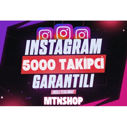  İNSTAGRAM 5000 TAKİPÇİ !!